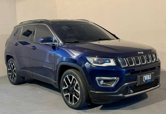 JEEP COMPASS 2.0 16V FLEX LIMITED AUTOMÁTICO JEEP COMPASS 2.0 16V FLEX LIMITED AUTOMÁTICO